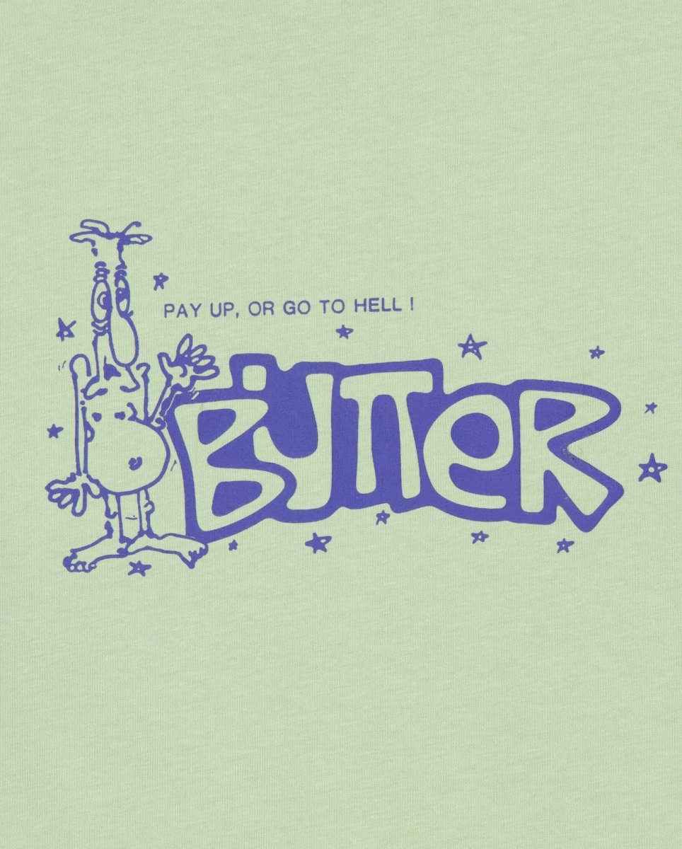 Camiseta Butter Goods Pay Up Verde Unisex BGQ1260701