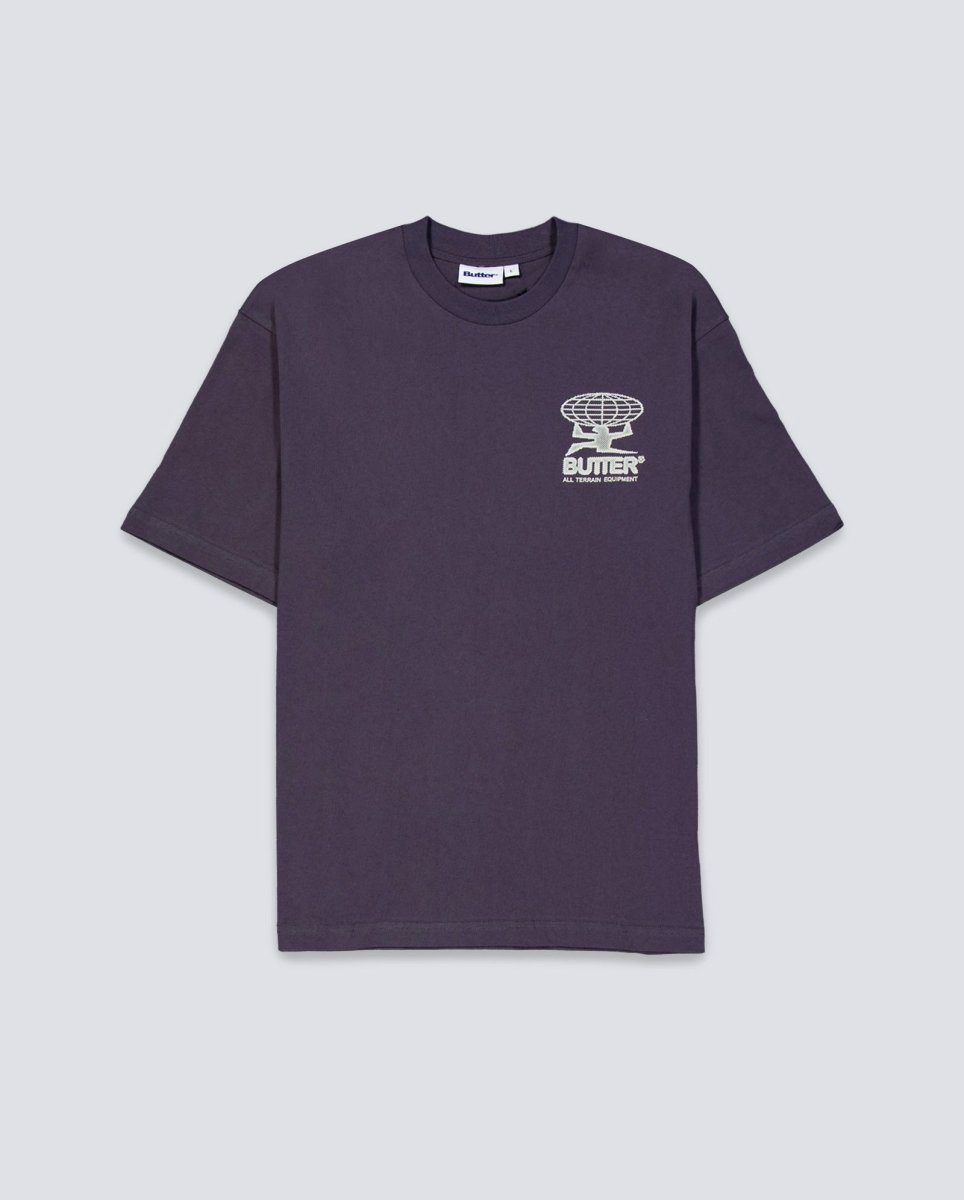 Camiseta Butter Goods Terrain Negra Unisex BGQ3250903