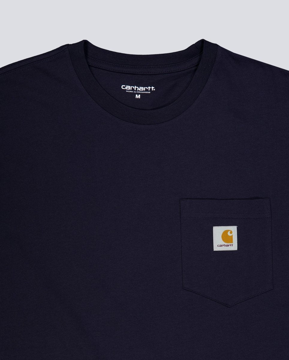 Camiseta Carhart Wip Pocket T-Shirt Azul Unisex I030434-1CXX