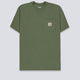 Camiseta Carhart Wip Pocket Verde Unisex