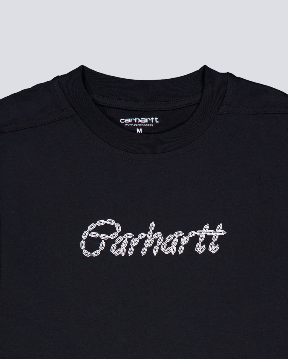 Camiseta Carhartt Chained Negro Mujer I034693-0D2XX