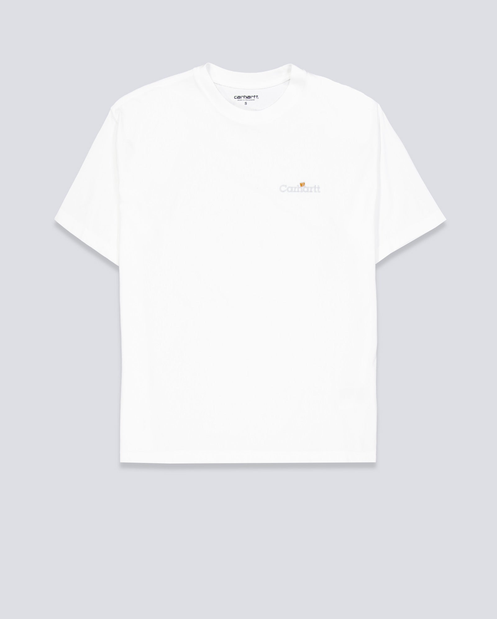 Camiseta Carhartt WIP Label Blanca Unisex  I036180-02XX