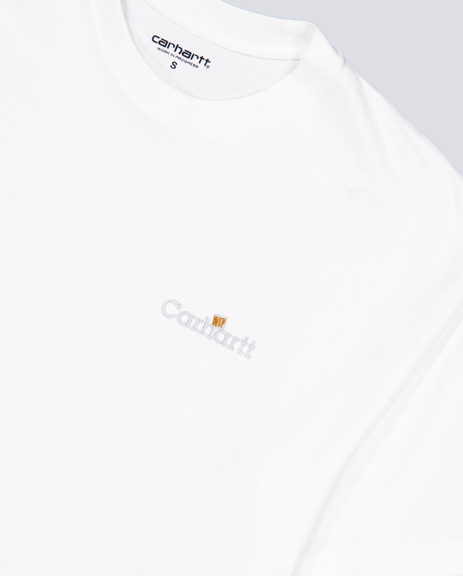 Camiseta Carhartt WIP Label Blanca Unisex  I036180-02XX
