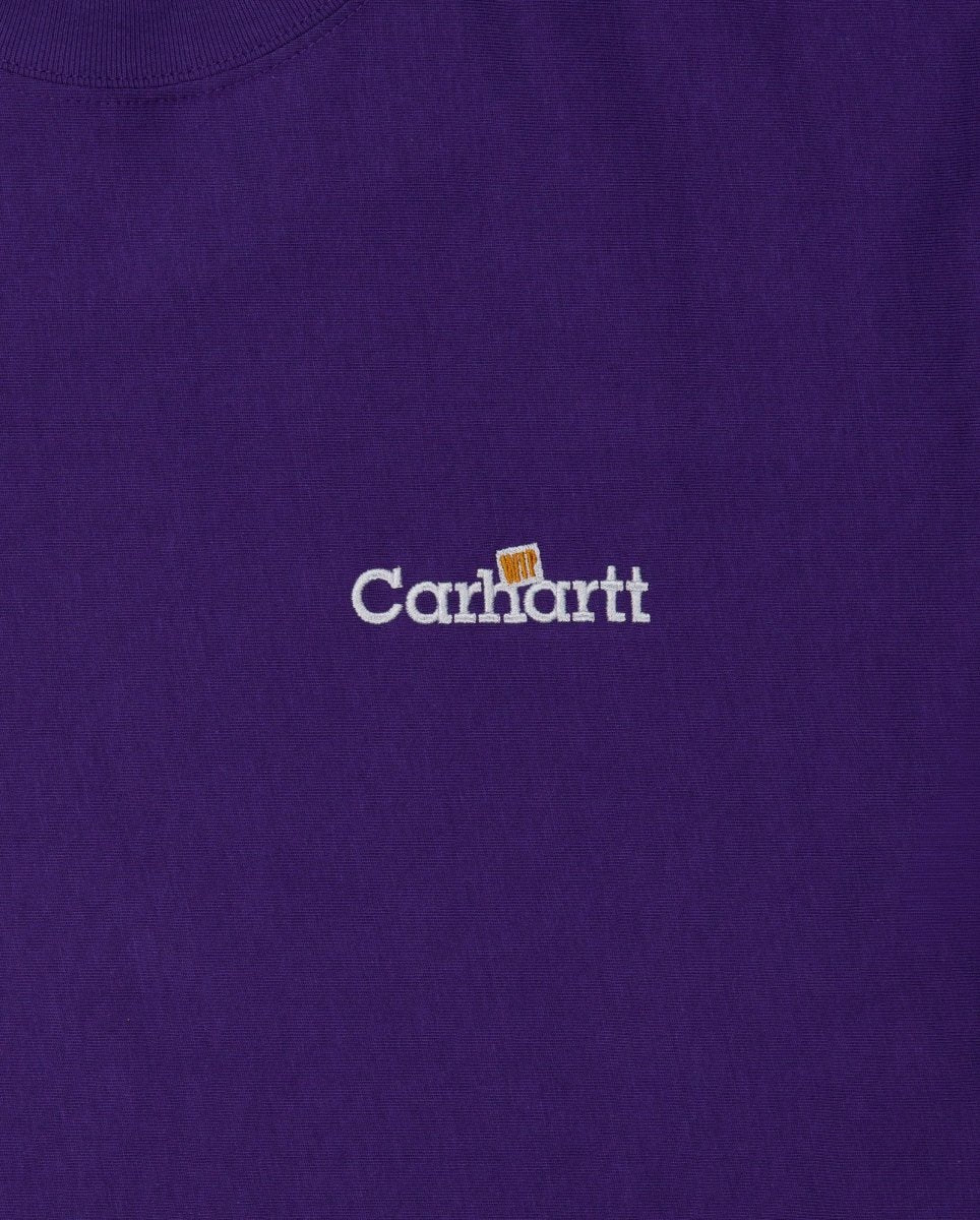 Camiseta Carhartt WIP Label Morada Unisex I036180-3IIXX
