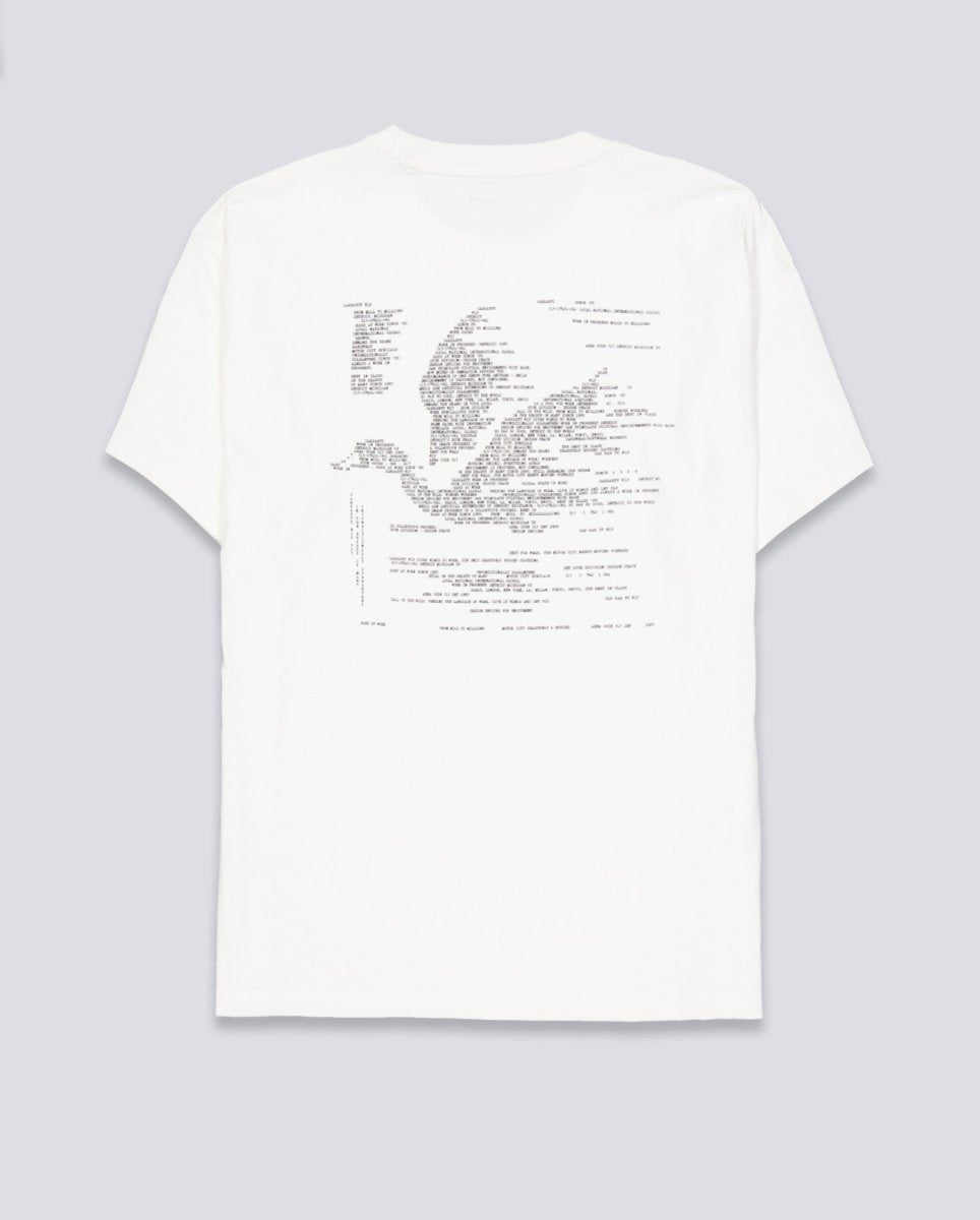 Camiseta Carhartt WIP Punched Blanco Unisex I036006-D6XX