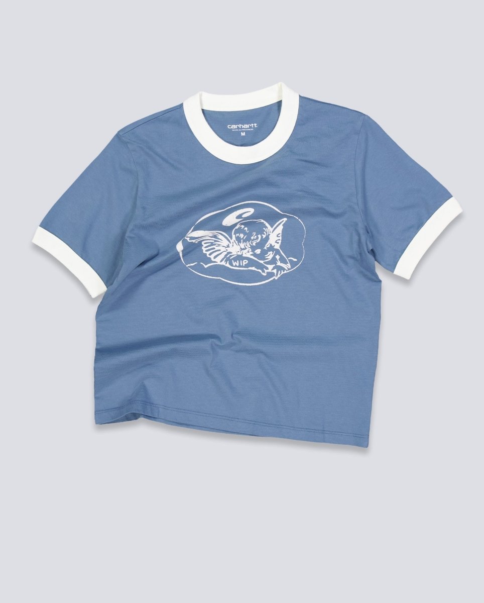 Camiseta Carhartt WIP Reminiscing Azul Mujer I036034-3GG60
