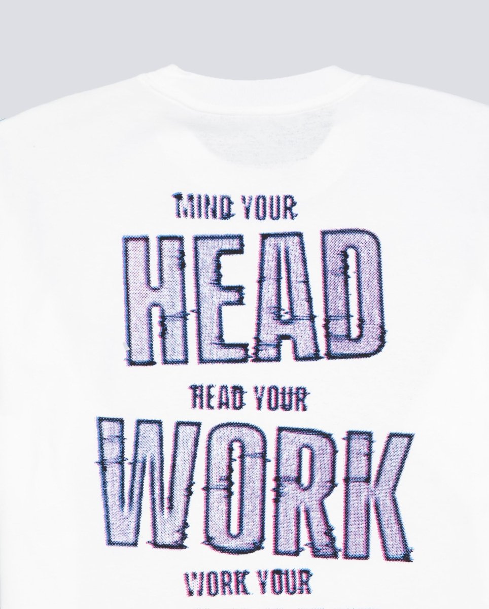 Camiseta Carhartt WIP S/S Mind Your Head Blanca Unisex I036000-02XX