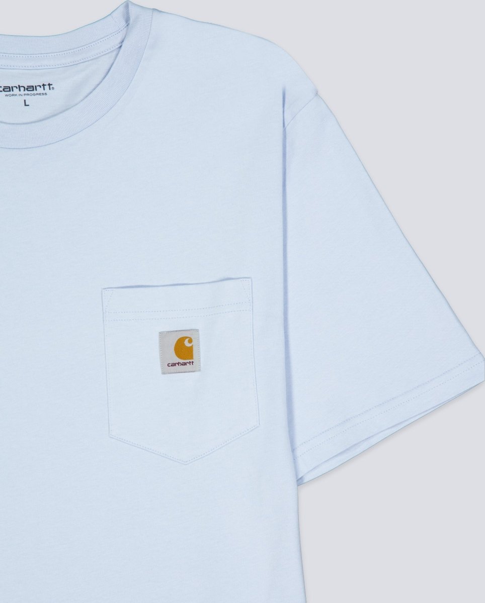 Camiseta Carhartt WIP S/S Pocket Azul Unisex I030434-2P5XX