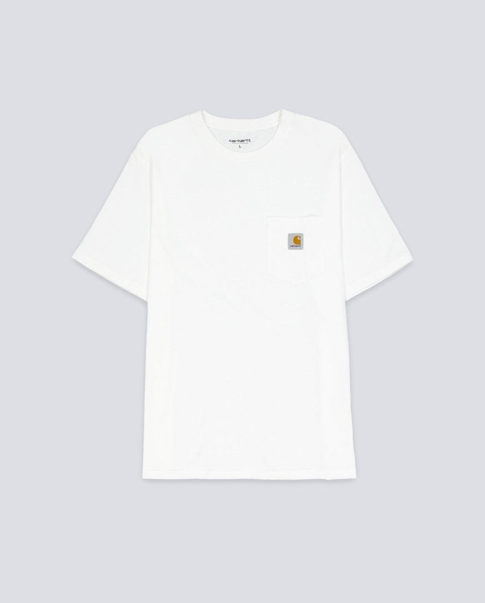 Camiseta Carhartt WIP S/S Pocket Blanco Unisex I030434-02XX