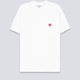 Camiseta Carhartt WIP S/S Pocket Heart Blanca Unisex