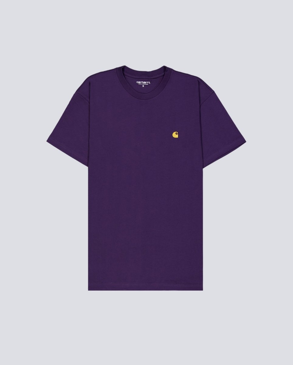 Camiseta Carhartt Wip Chase Morado Hombre I026391-37YXX