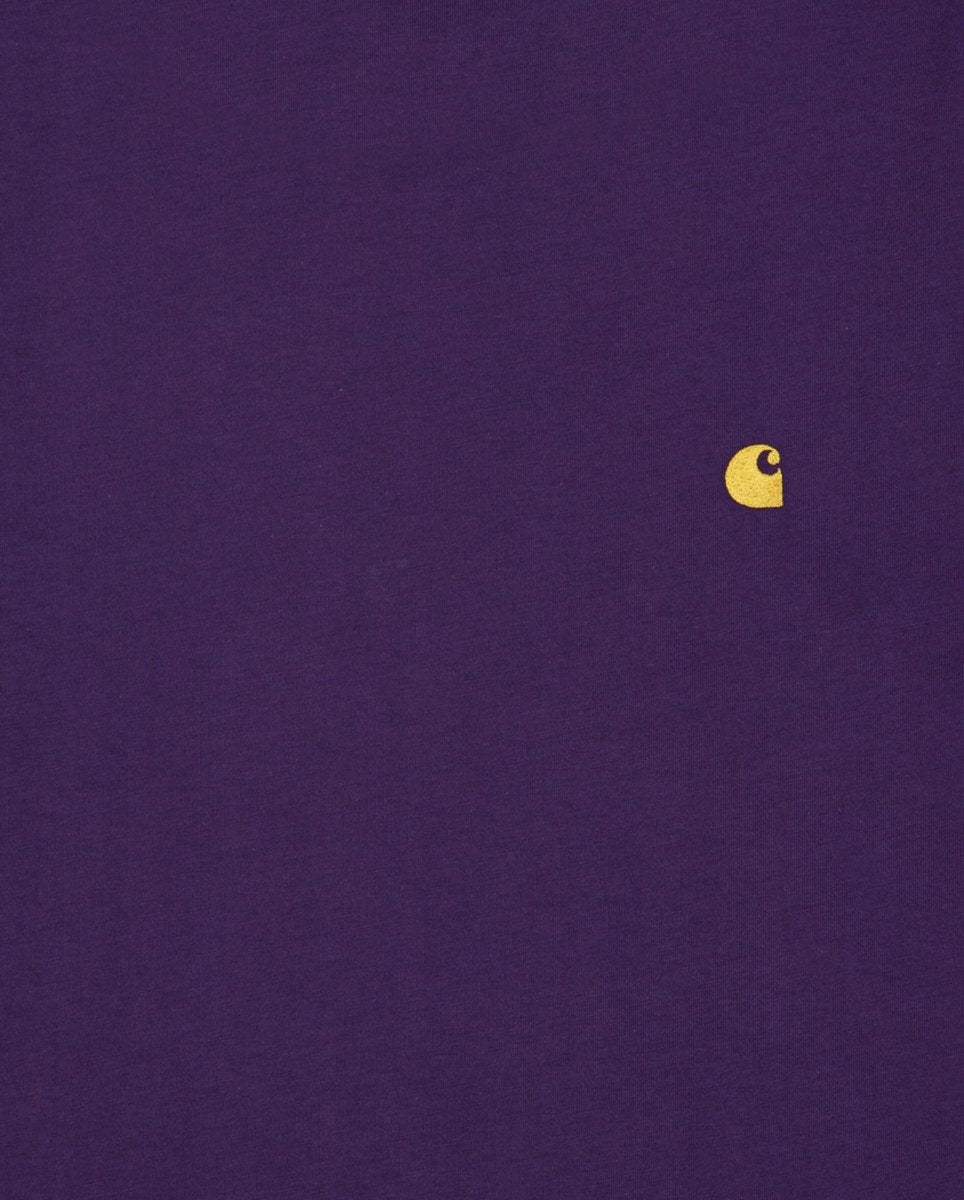 Camiseta Carhartt Wip Chase Morado Hombre I026391-37YXX
