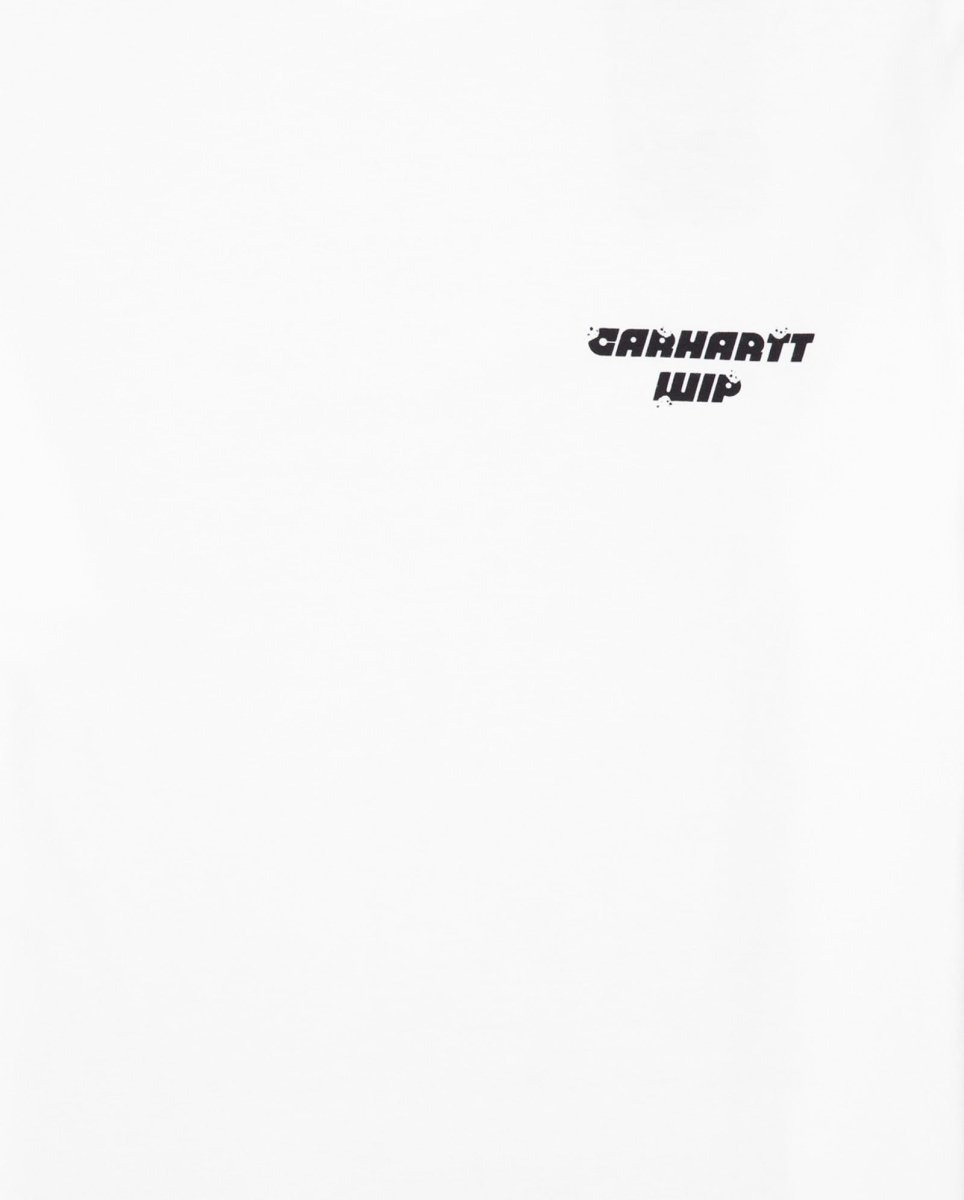Camiseta Carhartt Wip Wiptopia Blanco Hombre I035492-02XX