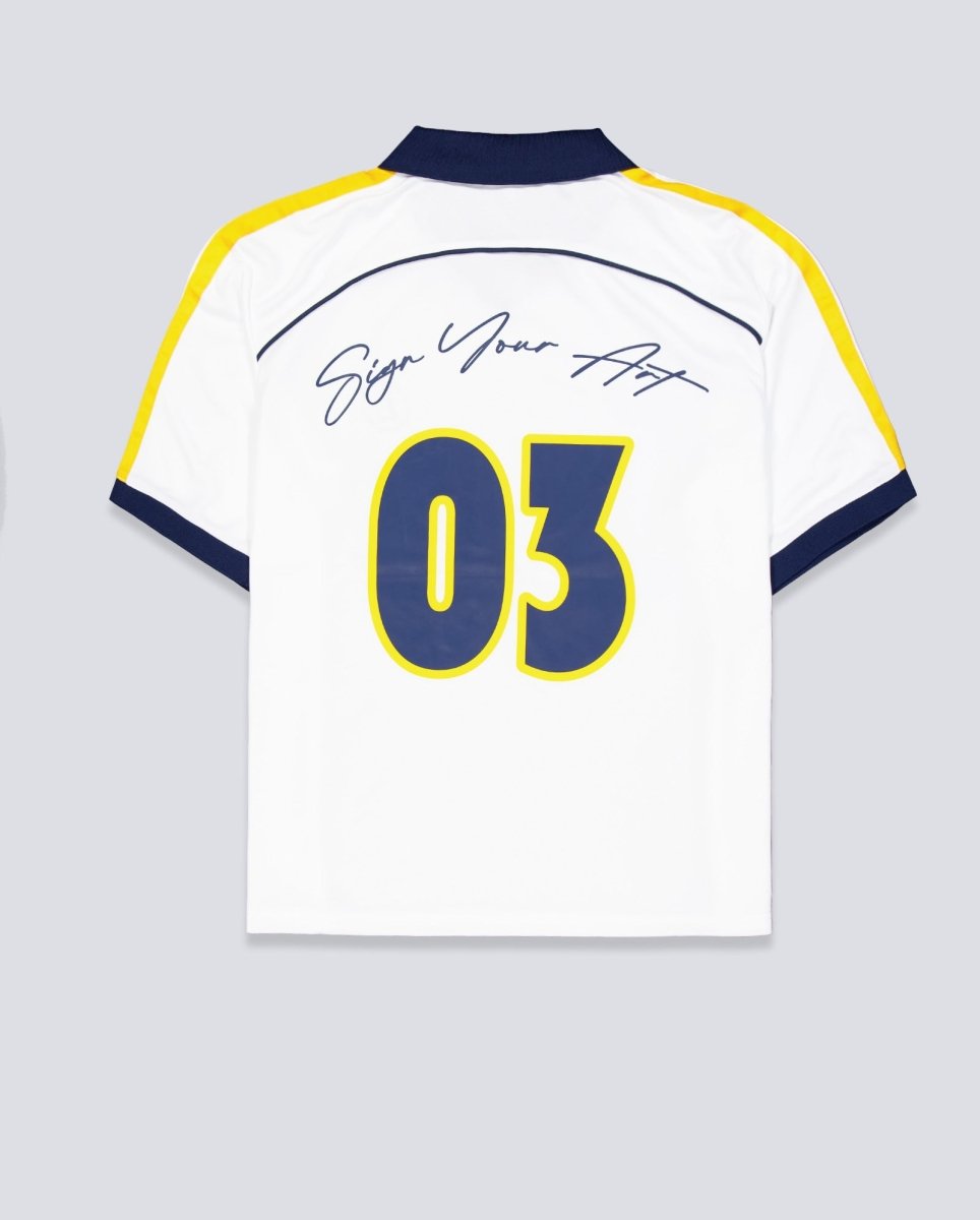 Camiseta Coolway Goalway Blanco Unisex 9078841