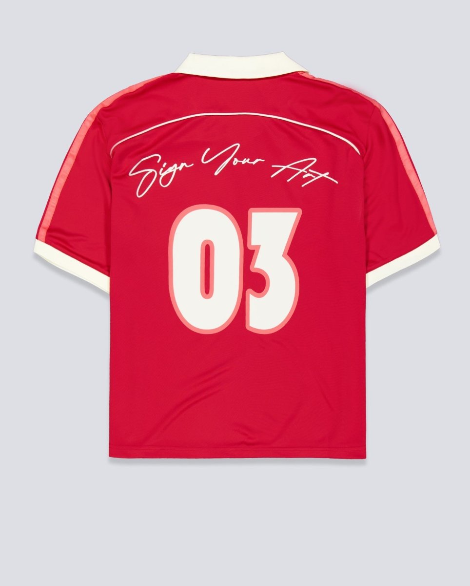 Camiseta Coolway Goalway Rojo Unisex 9058841