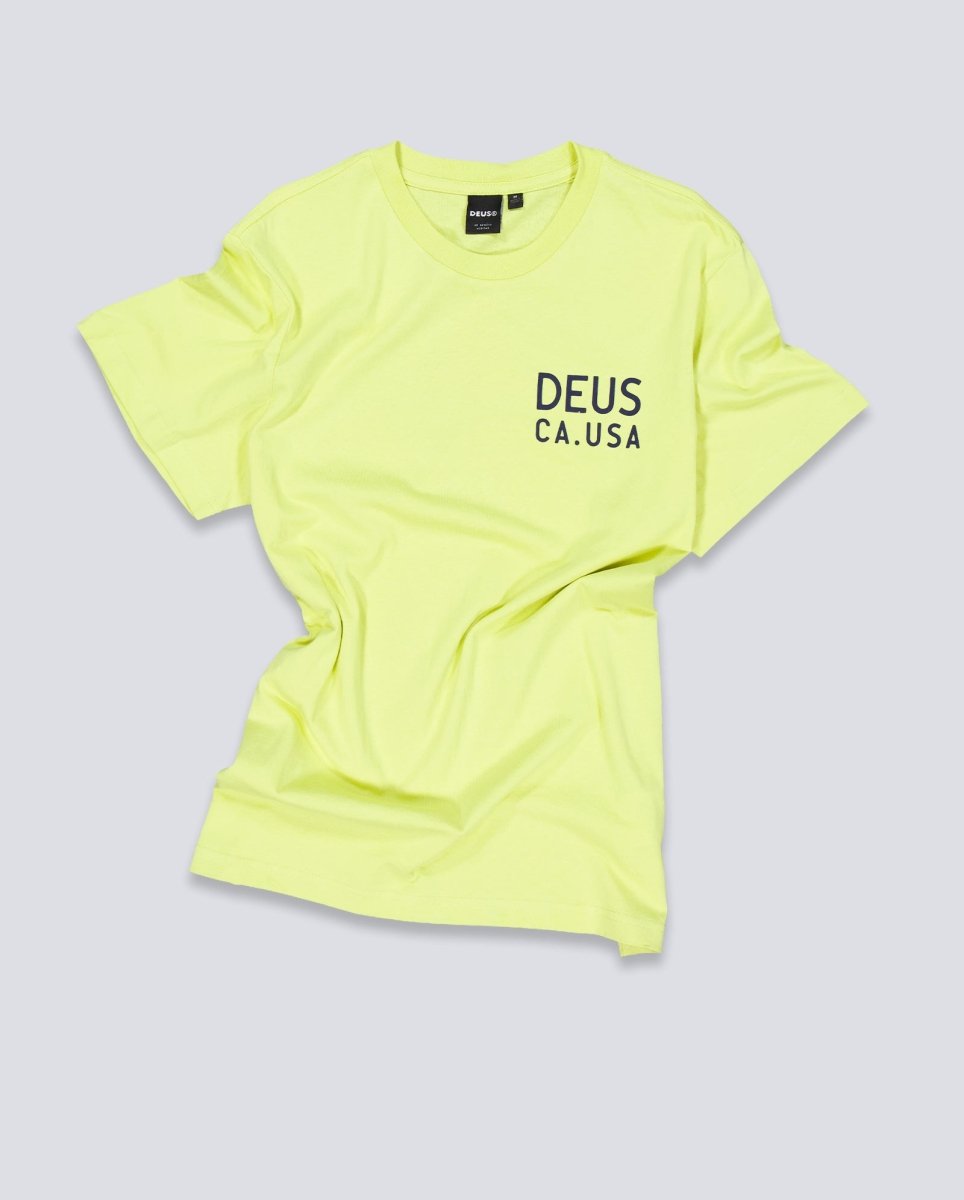 Camiseta Deus Camber Amarilla Unisex D261MTS320