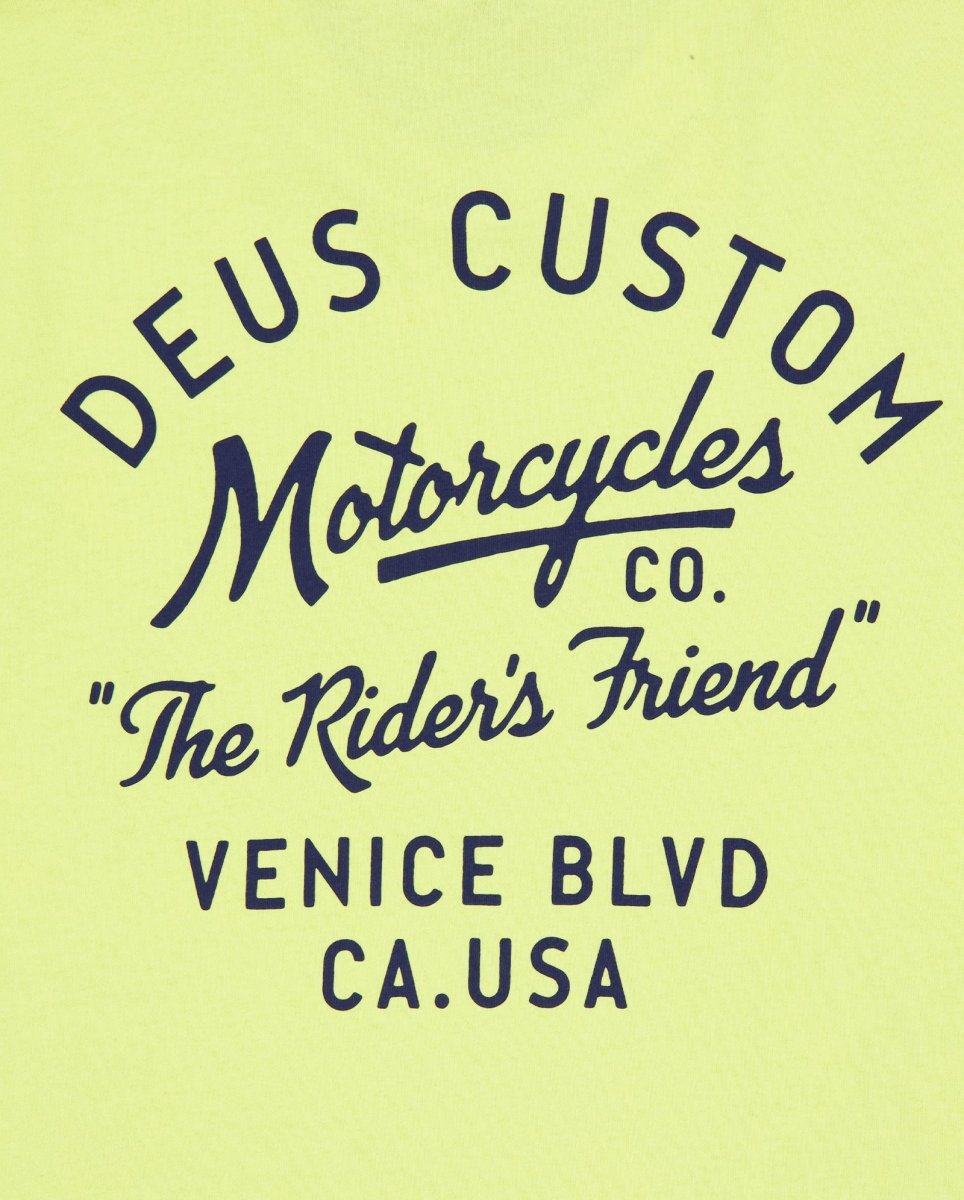 Camiseta Deus Camber Amarilla Unisex D261MTS320