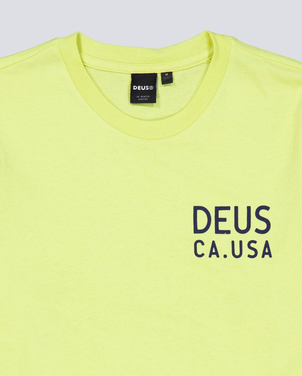 Camiseta Deus Camber Amarilla Unisex D261MTS320