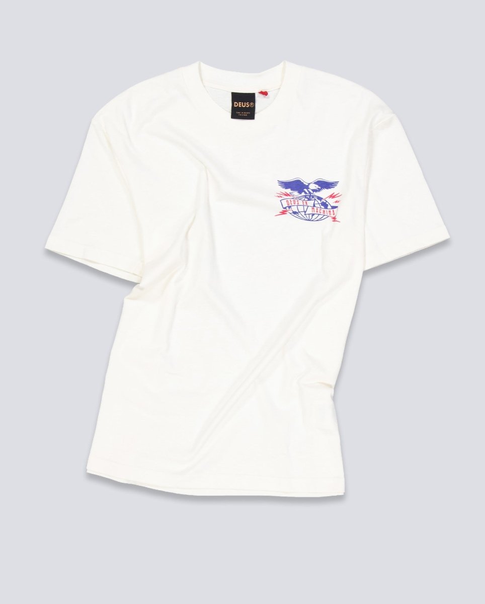 Camiseta Deus Claw-Some Whizz Beige unisex D261MTS326