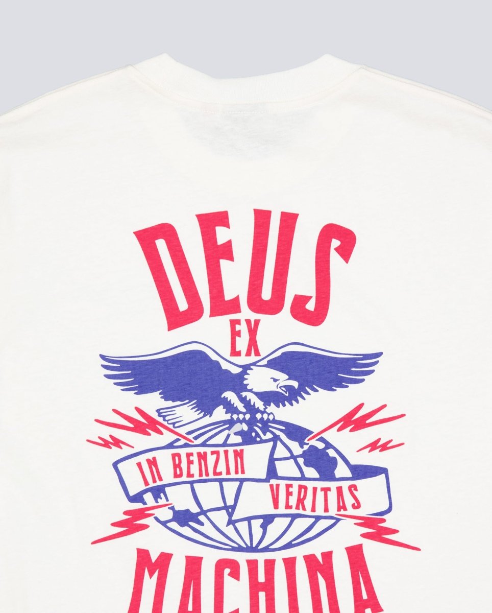 Camiseta Deus Claw-Some Whizz Beige unisex D261MTS326