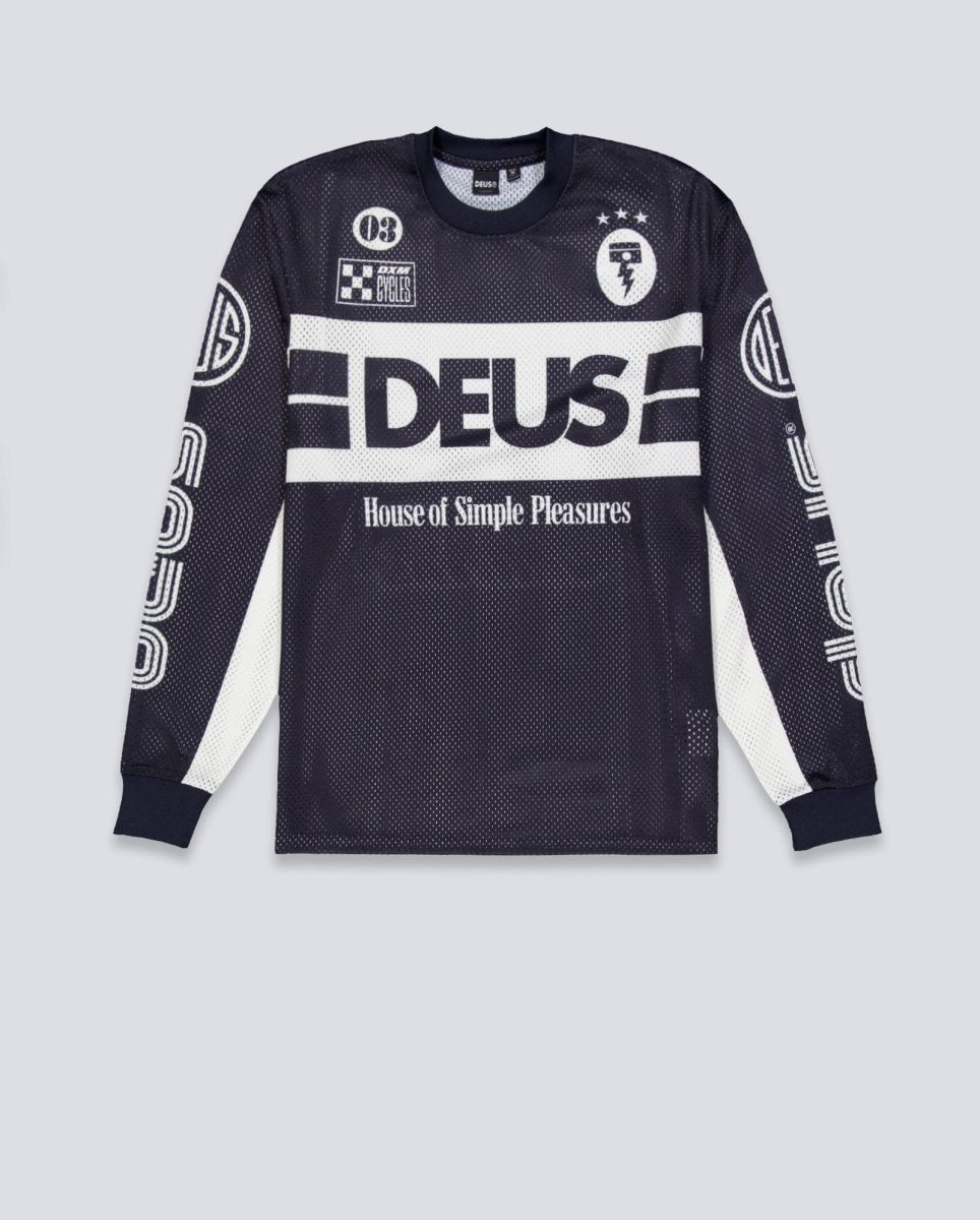 Camiseta Deus Off Road Mx Jersey 2.0 Negra Unisex D261MTS390