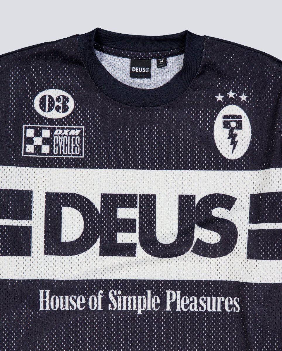 Camiseta Deus Off Road Mx Jersey 2.0 Negra Unisex D261MTS390
