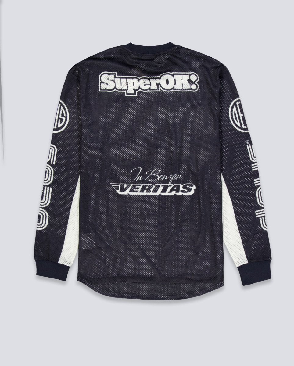 Camiseta Deus Off Road Mx Jersey 2.0 Negra Unisex D261MTS390