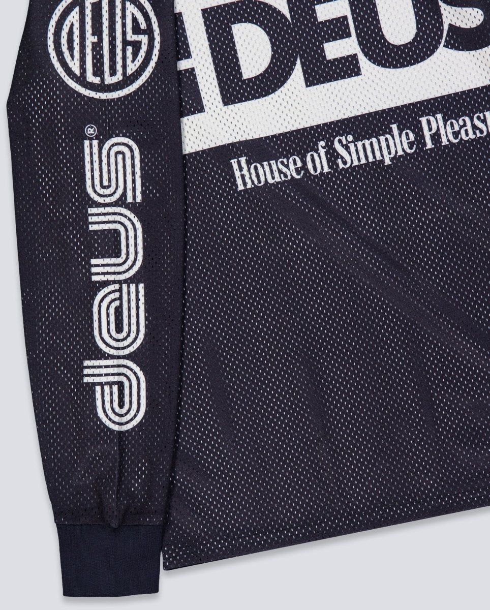 Camiseta Deus Off Road Mx Jersey 2.0 Negra Unisex D261MTS390