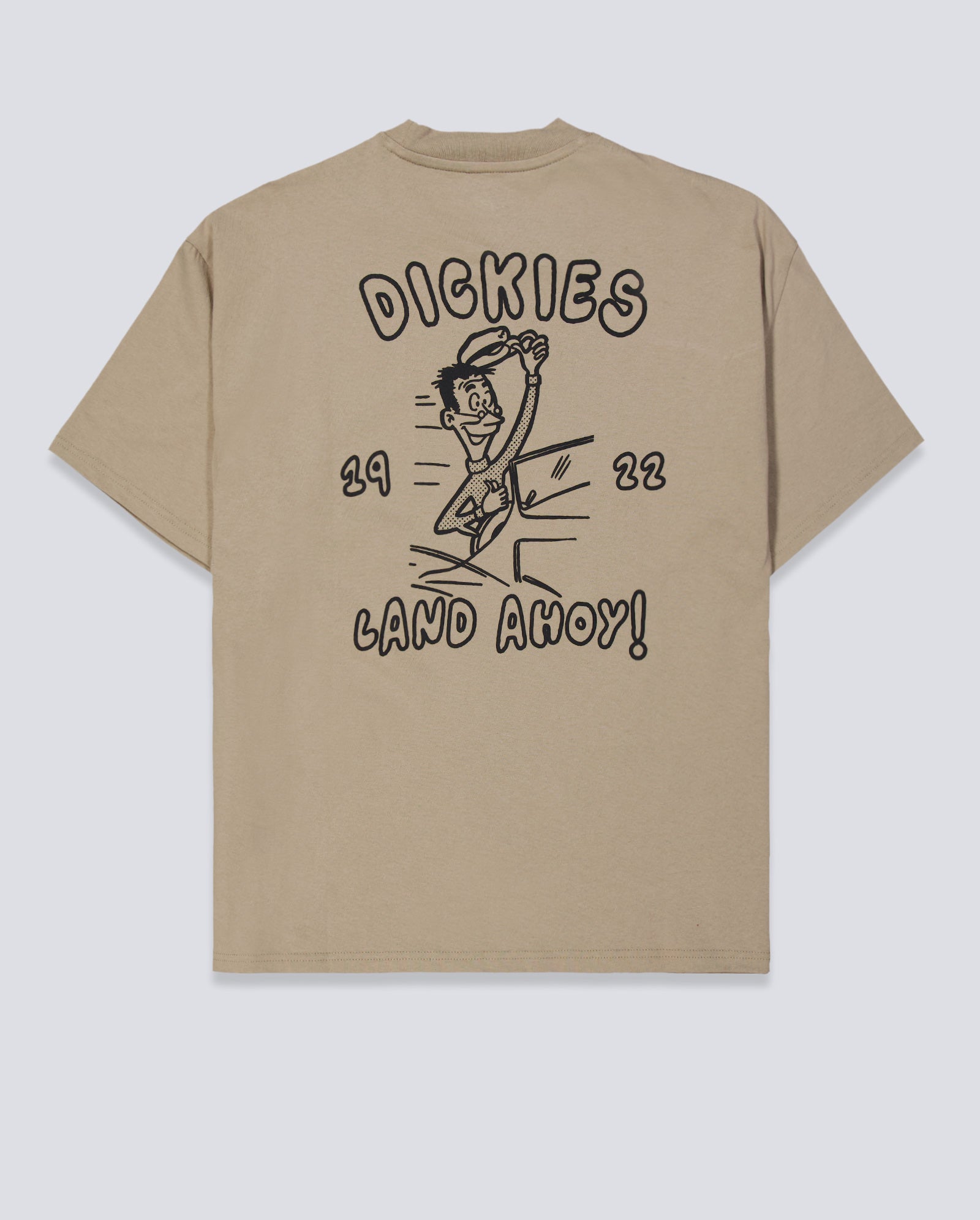 Camiseta Dickies Decartuville Beige Unisex DK0A87QT0DS1