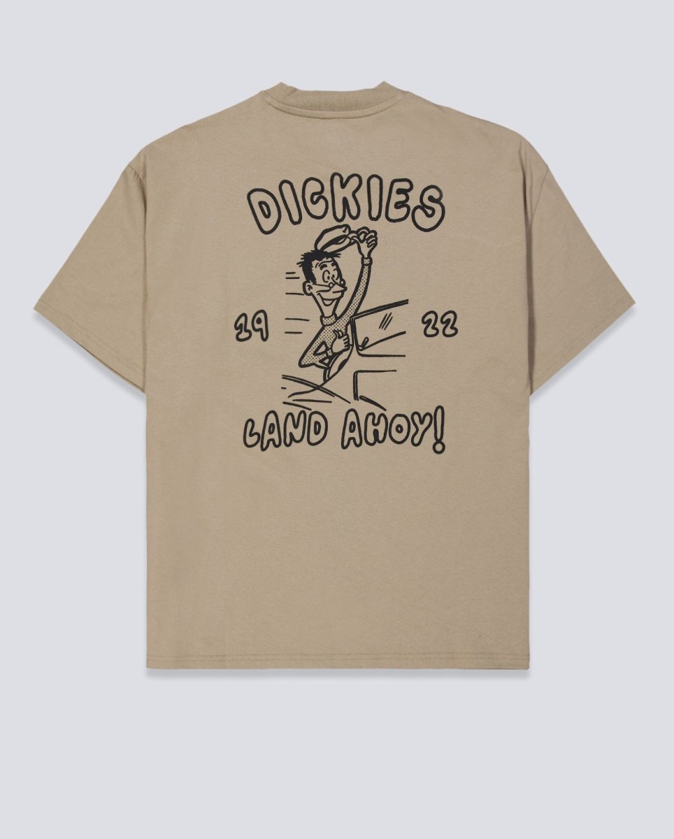 Camiseta Dickies Decartuville Beige Unisex DK0A87QT0DS1