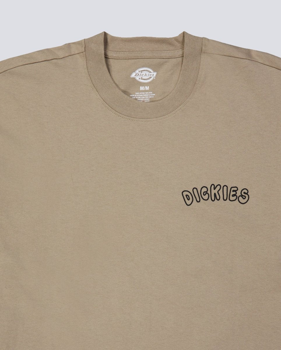 Camiseta Dickies Decartuville Beige Unisex DK0A87QT0DS1