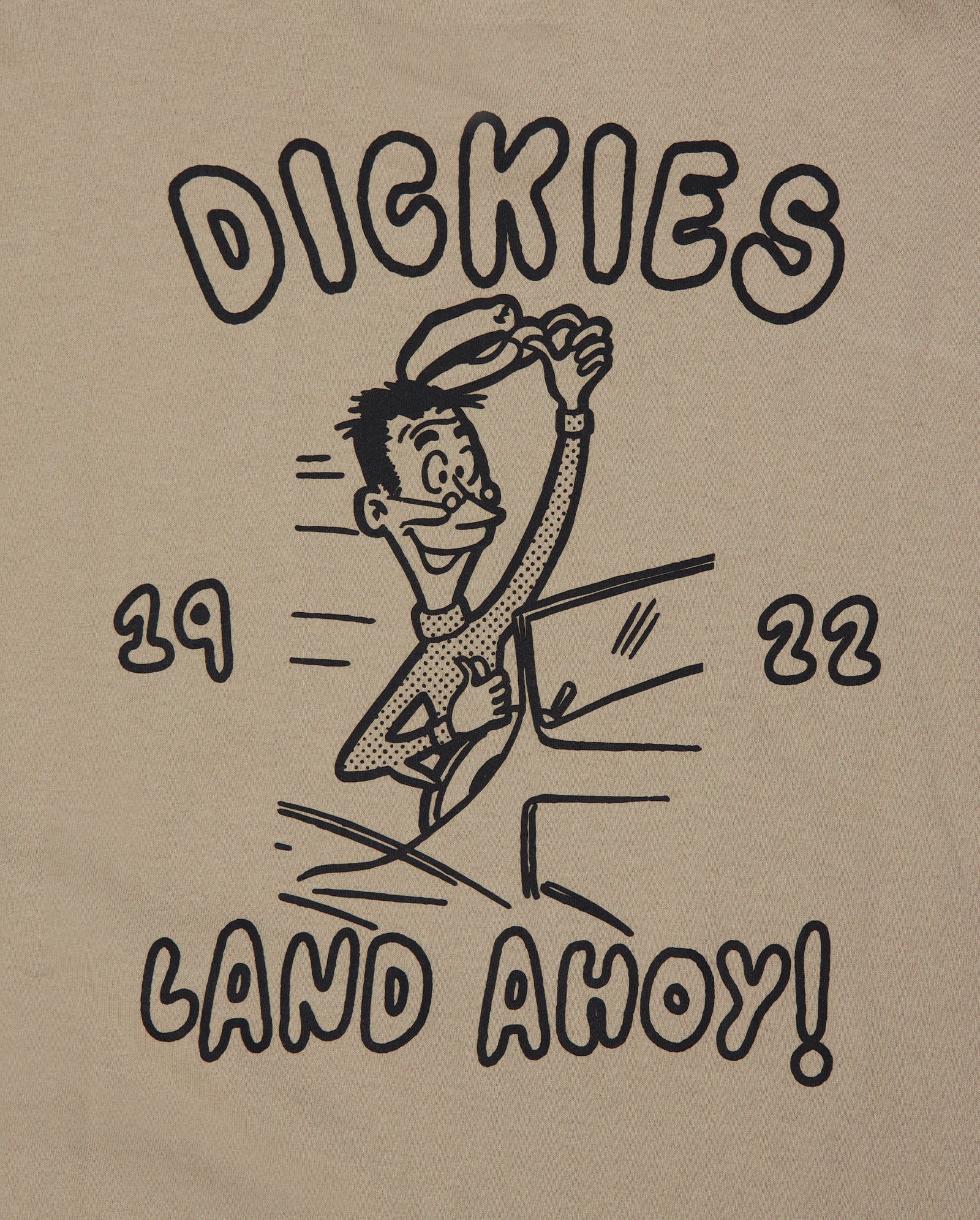 Camiseta Dickies Decartuville Beige Unisex DK0A87QT0DS1