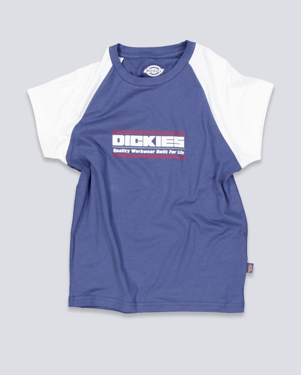 Camiseta Dickies Derby Raglan Azul Mujer DK0A883ARI21