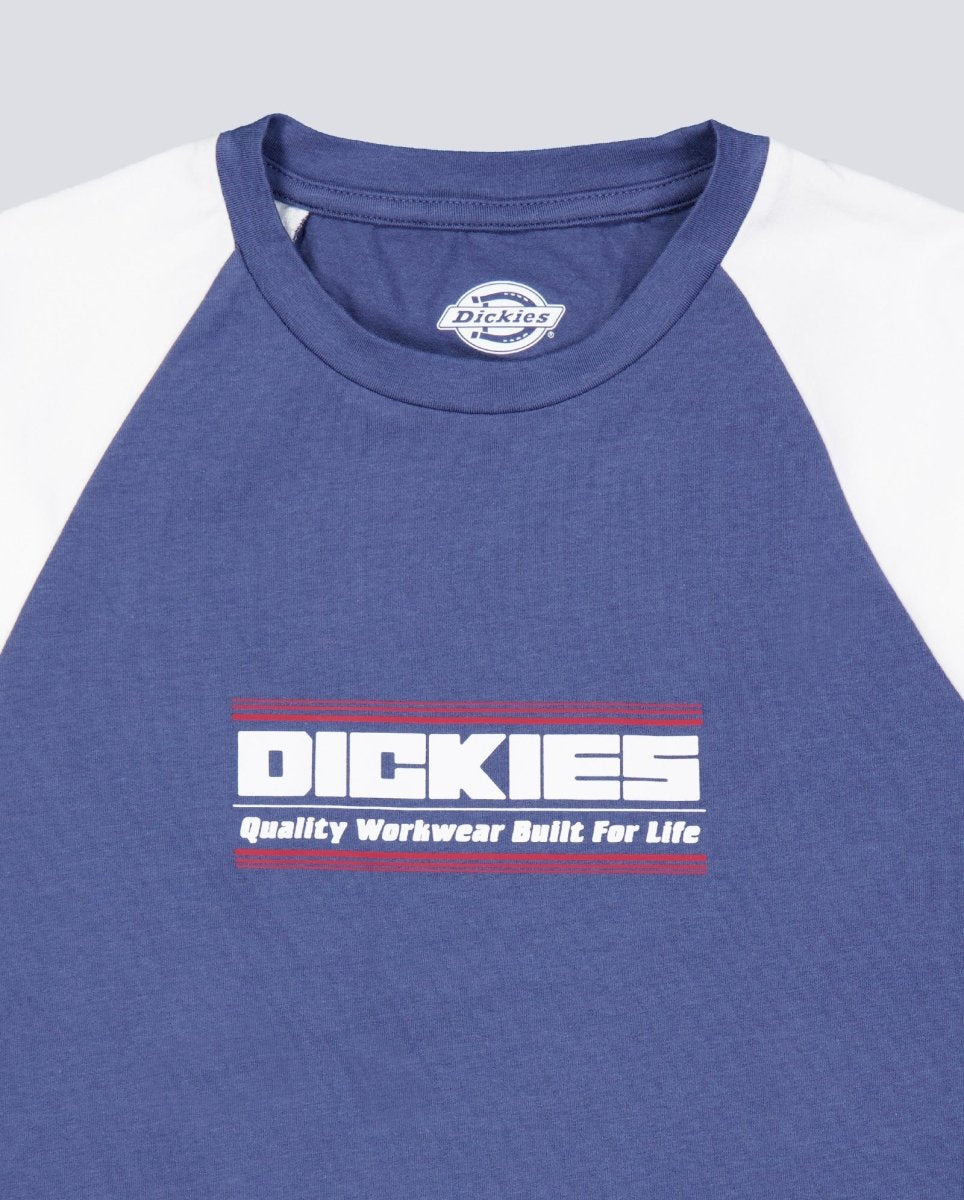 Camiseta Dickies Derby Raglan Azul Mujer DK0A883ARI21