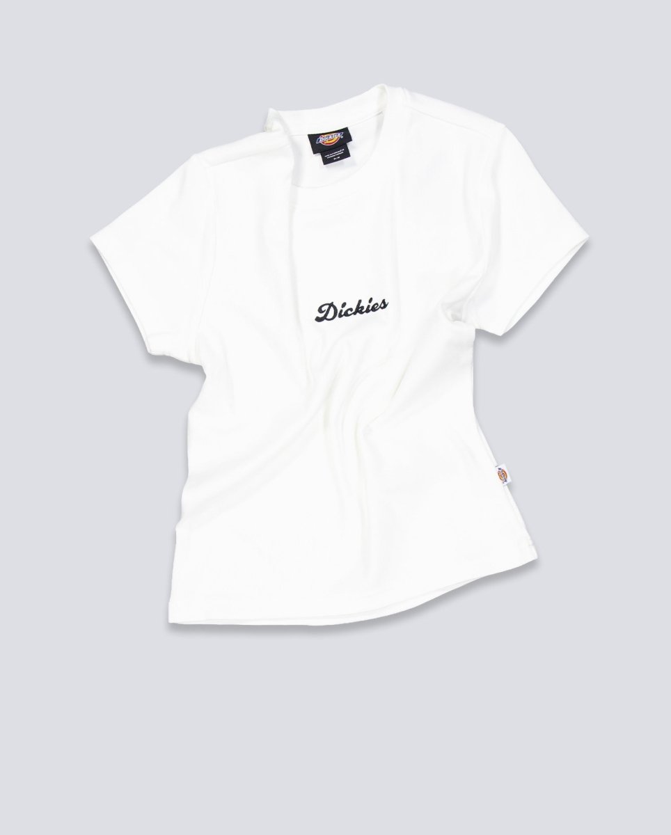 Camiseta Dickies Derby Raglan Blanco Mujer DK0A883A0WH1