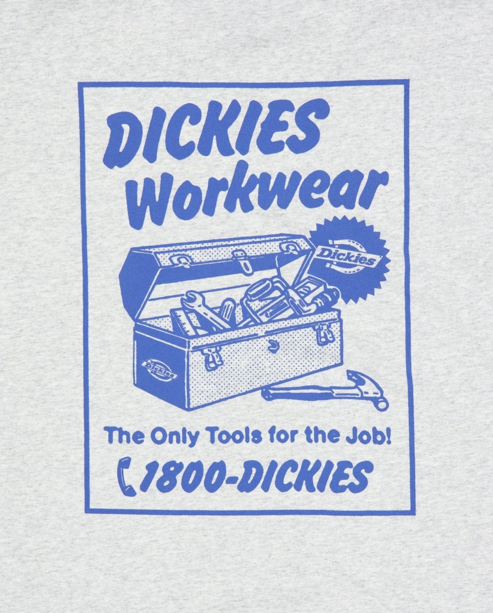 Camiseta Dickies Dry Ridge Gris Unisex DK0A8853A281