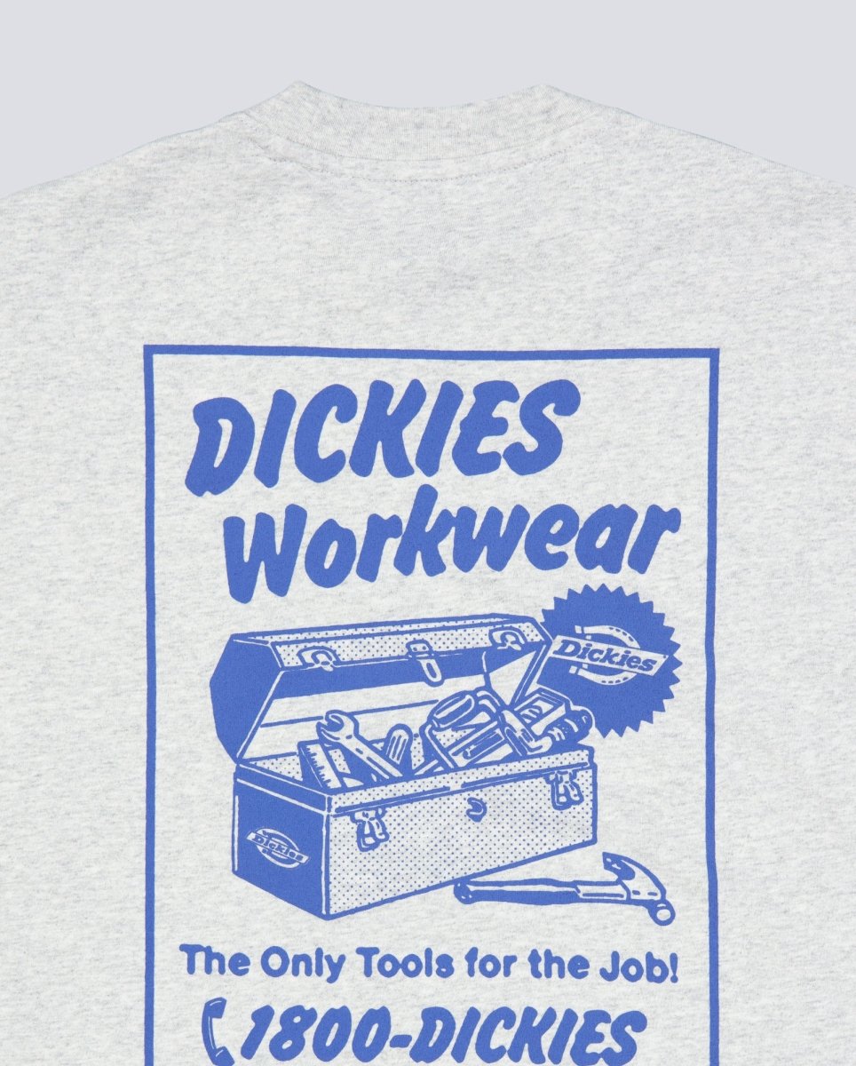 Camiseta Dickies Dry Ridge Gris Unisex DK0A8853A281