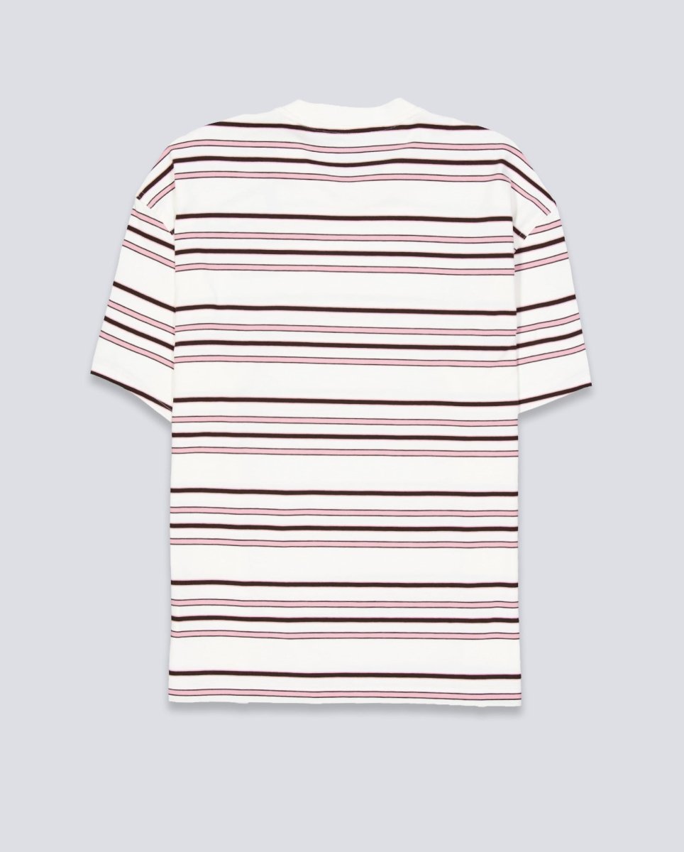 Camiseta Dickies East Liberty Stripe Blanco Hombre DK0A88GFC481