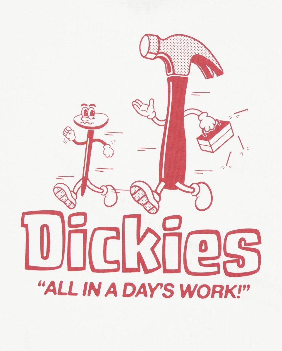 Camiseta Dickies Fairlawn Blanco Unisex DK0A88GEC481