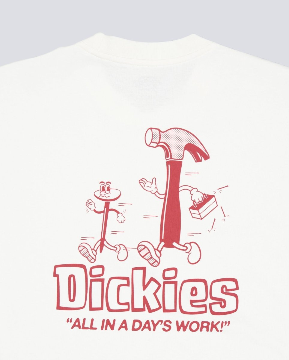 Camiseta Dickies Fairlawn Blanco Unisex DK0A88GEC481