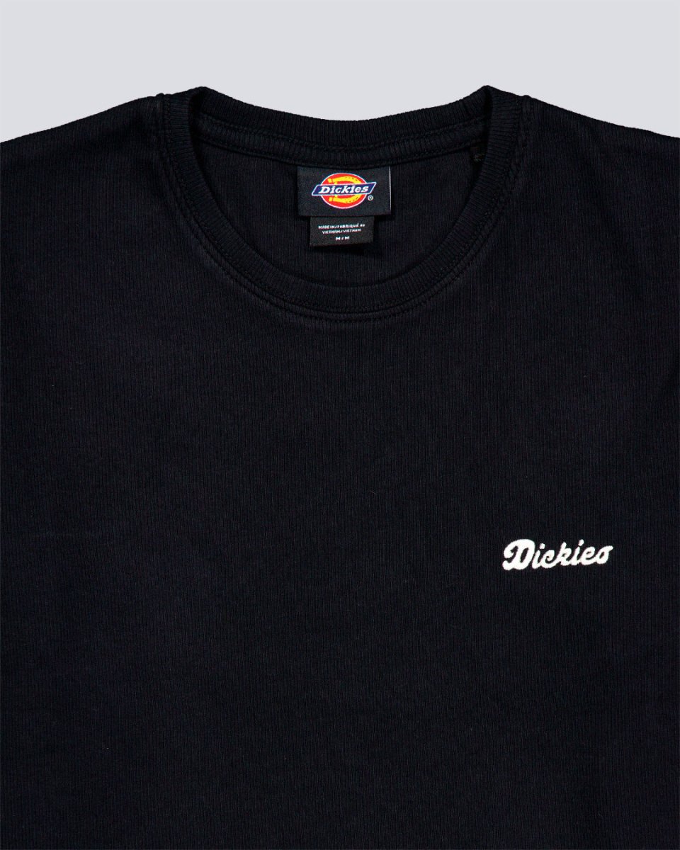 Camiseta Dickies Lewistown Embro Negro Mujer