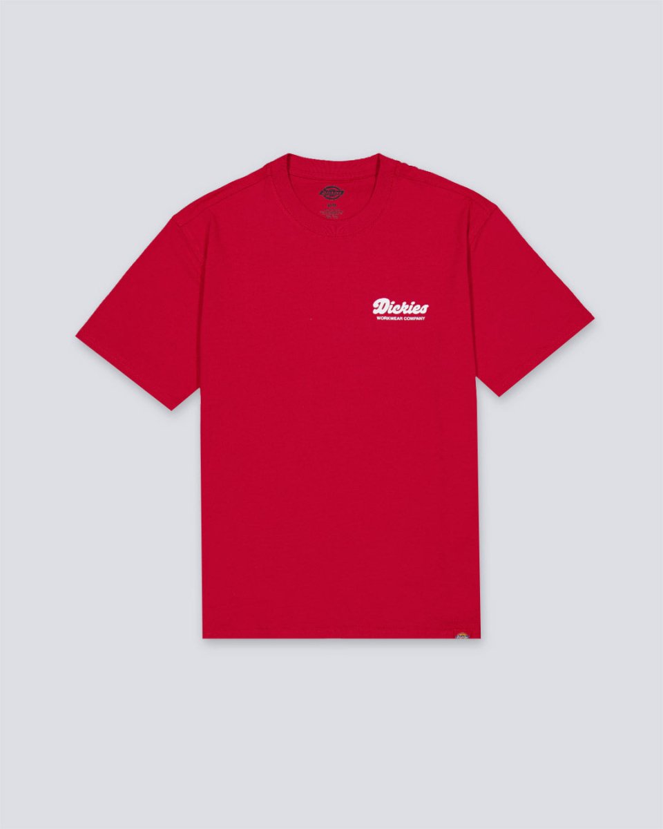 Camiseta Dickies Lewistown Rojo Hombre DK0A4Z8Z0ER1