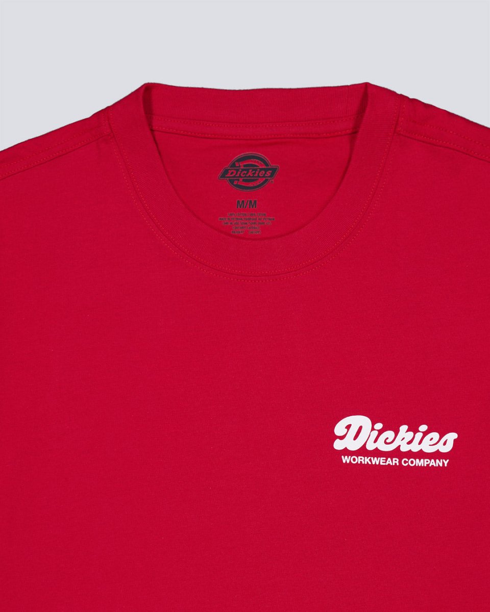 Camiseta Dickies Lewistown Rojo Hombre DK0A4Z8Z0ER1