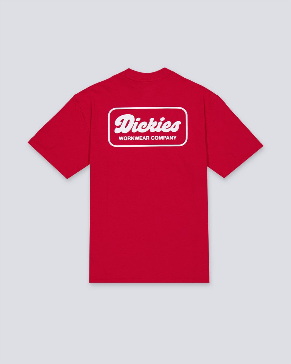 Camiseta Dickies Lewistown Rojo Hombre DK0A4Z8Z0ER1