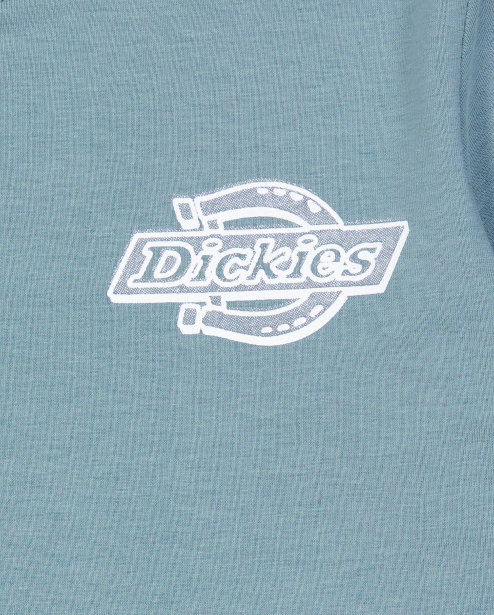 Camiseta Dickies Plainville Ringer Verde Mujer DK0A88JRL371