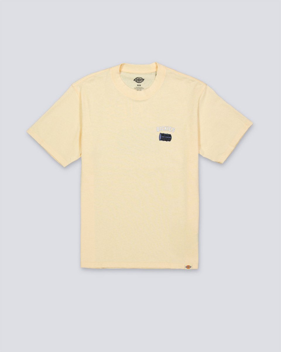 Camiseta Dickies Service Crew Amarillo Unisex