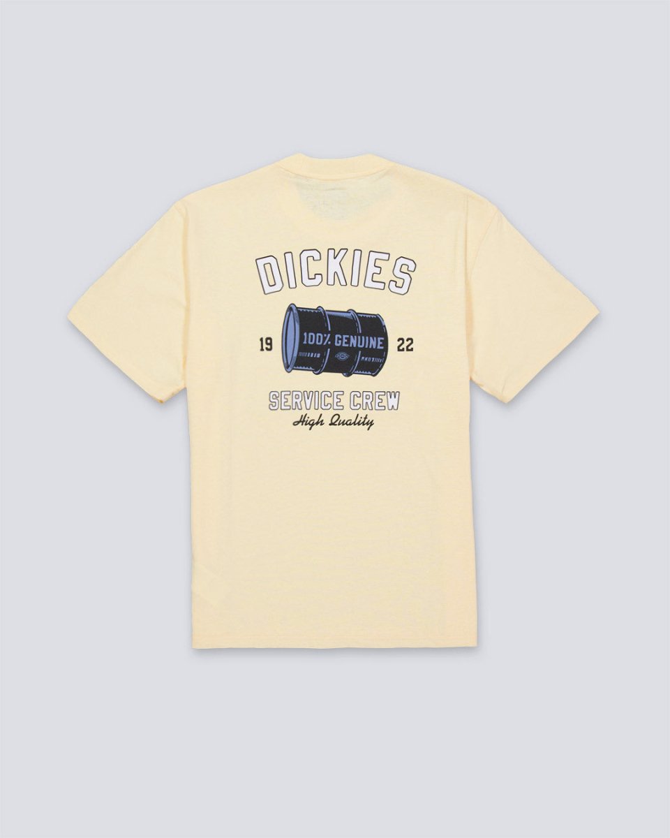 Camiseta Dickies Service Crew Amarillo Unisex