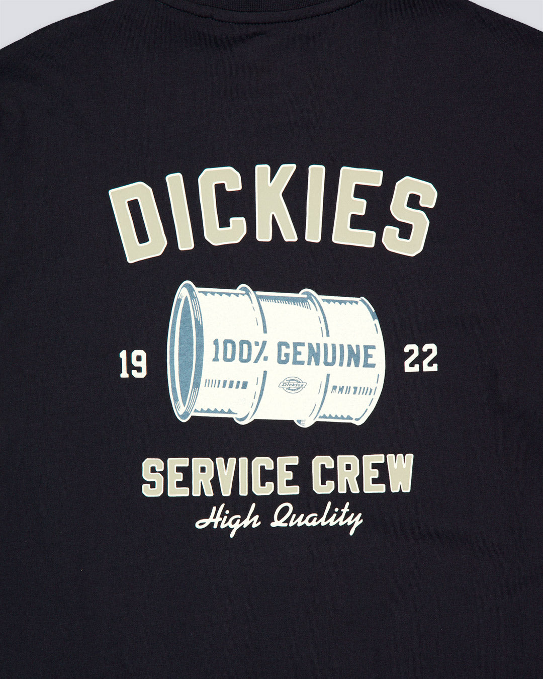 Camiseta Dickies Service Crew Negro Hombre