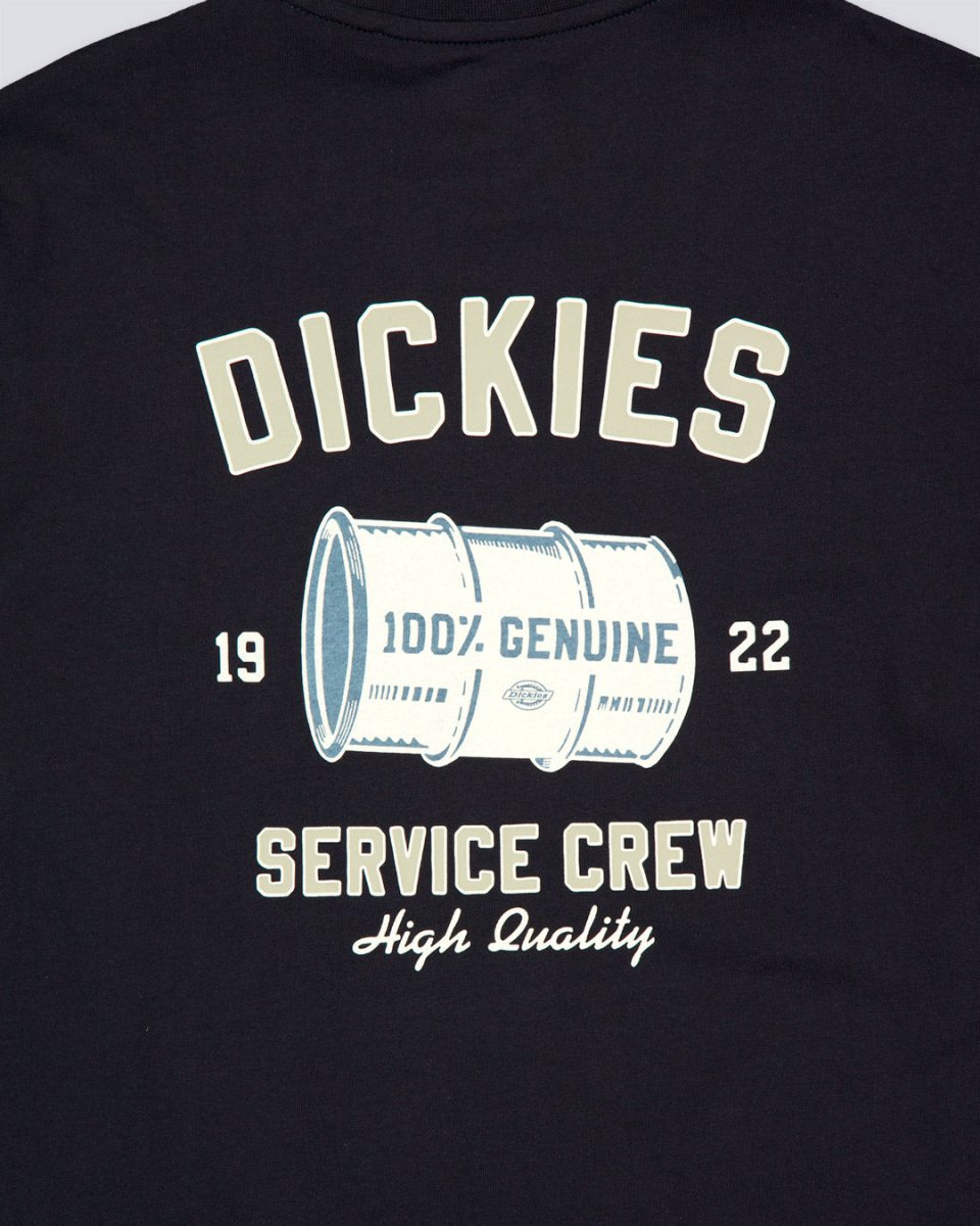 Camiseta Dickies Service Crew Negro Hombre