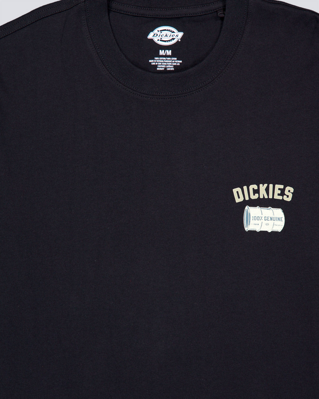 Camiseta Dickies Service Crew Negro Hombre